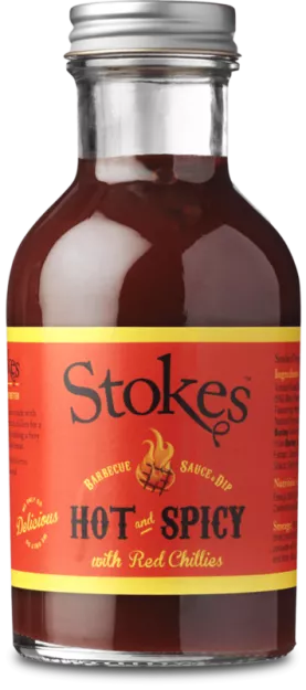 Stokes Hot & Spicy BBQ sauce