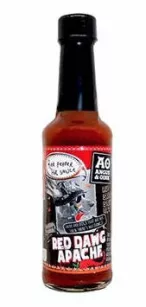 Angus & Oink Red Dawg Apache Red Pepper Hot Sauce 