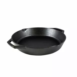 Patelnia żeliwna 34cm z dwoma uchwytami L12SKL