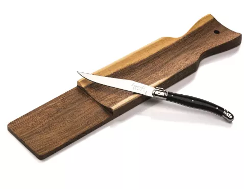 Style de Vie Deska do serwowania kiełbasy z nożem
