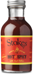Stokes Hot & Spicy BBQ sauce