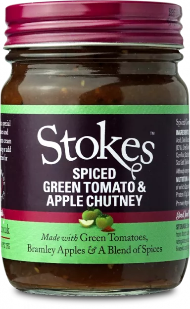 Stokes Spiced green tomato & apple chutney