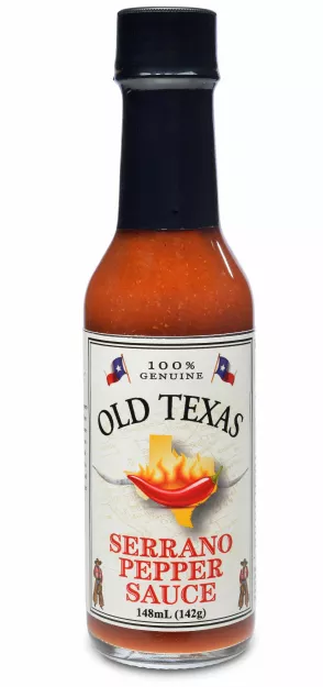 Old Texas Serrano Pepper sauce