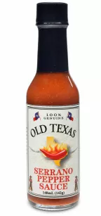 Old Texas Serrano Pepper sauce